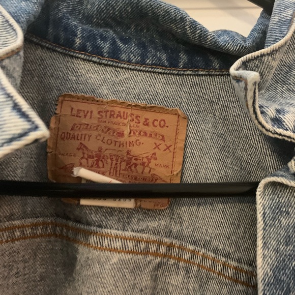 Old School Over Sized Levi Jacket - Picture 4 of 4